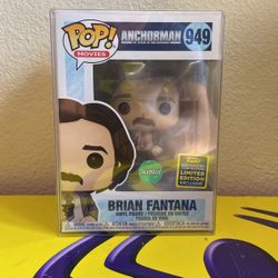Funko Pop Brian Fantana SDCC scented MINT