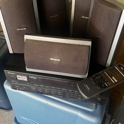 Audio Stereo Receiver - 6 Speaker System
