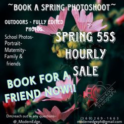 SPRING PHOTOGRAPHY SALE