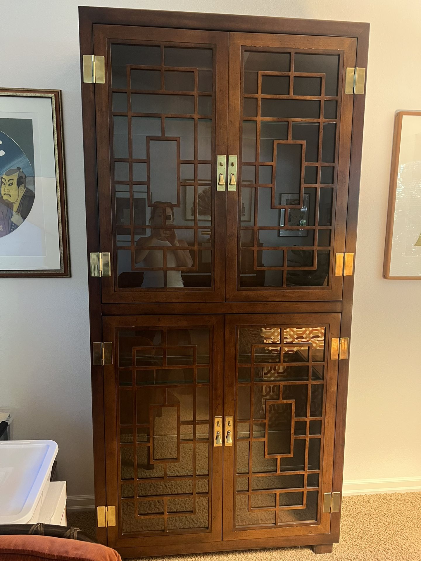 Henredon Display Case