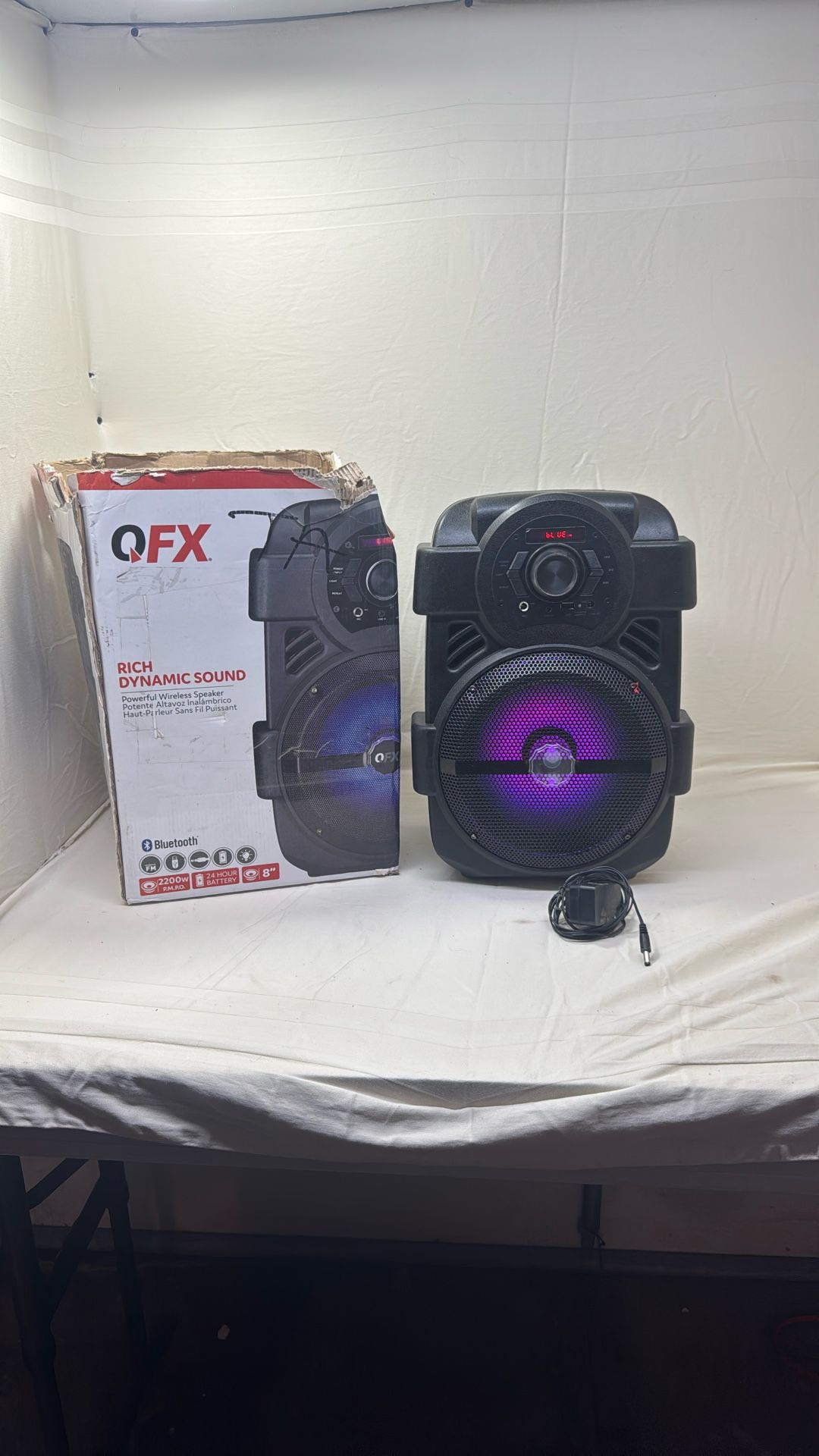 Qfx Pbx-8 Bluetooth Speaker