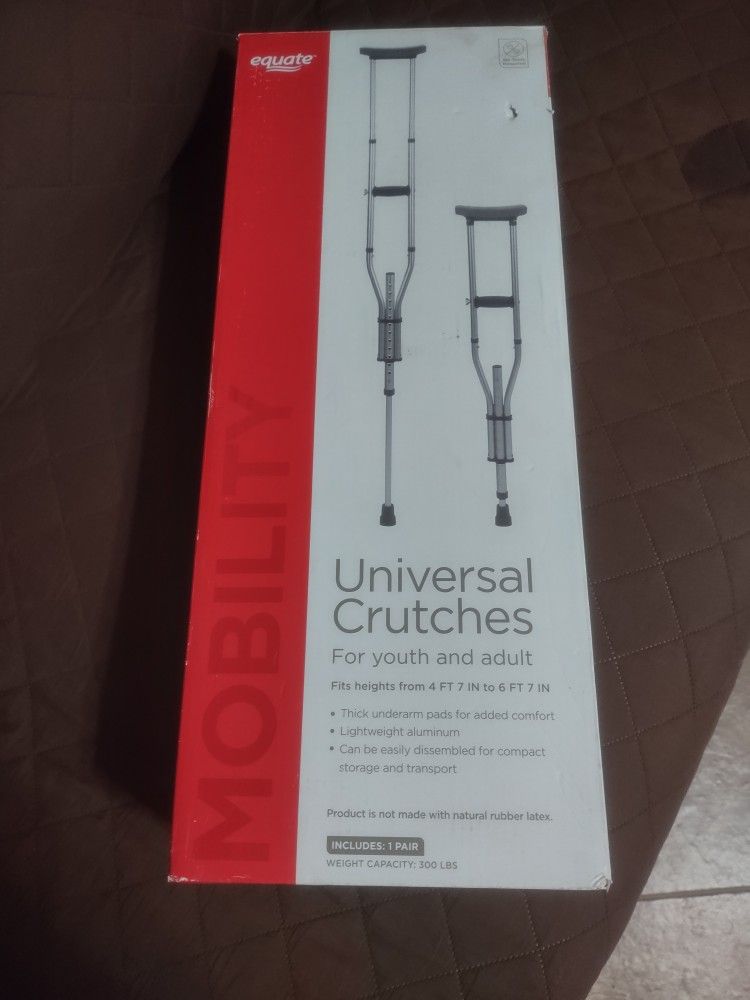 Crutches New Was $25. Reduced To $20 In Donna Inside The City