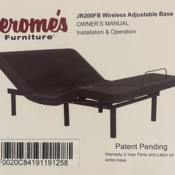 Cal King Wireless Adjustable Base