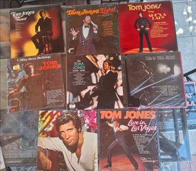 Tom Jones Vinyl Record LP Collection