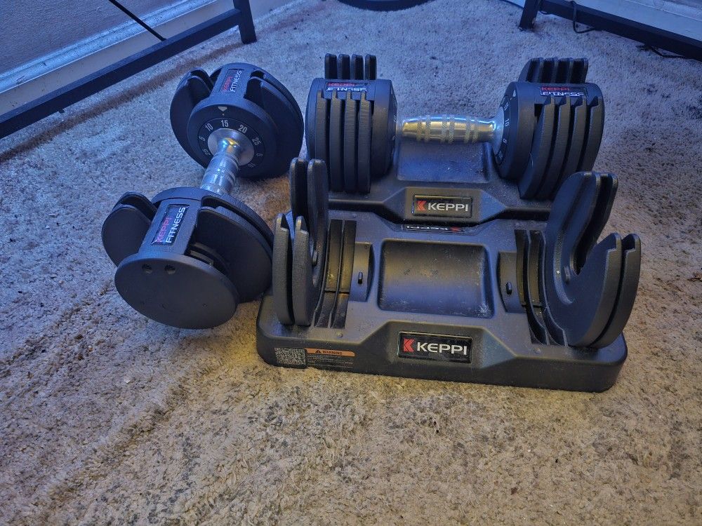 Adjustable Dumbells SET (25lbs)