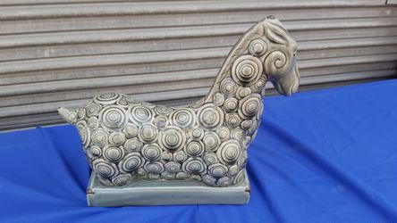 Ceramic horse