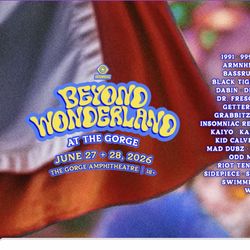 Two Beyond Tickets At The Gorge In Washington 