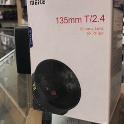 Meike 135mm T2.4 Cinema Prime FF Canon RF