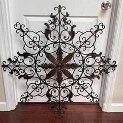 Large Metal Wall Art Work just $20