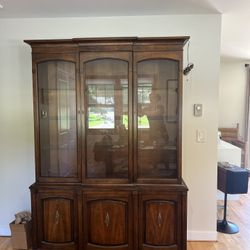 Early/mid 70”s Post Mid Century china cabinet