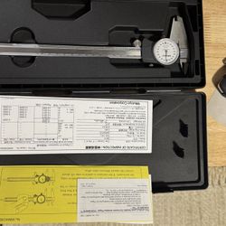 Mitutoyo  Analog Calipers , Certification Included