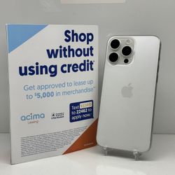 iPhone 15 Pro Max (UNLOCKED, 256GB) $50 DOWN NO CREDIT NEEDED #6017