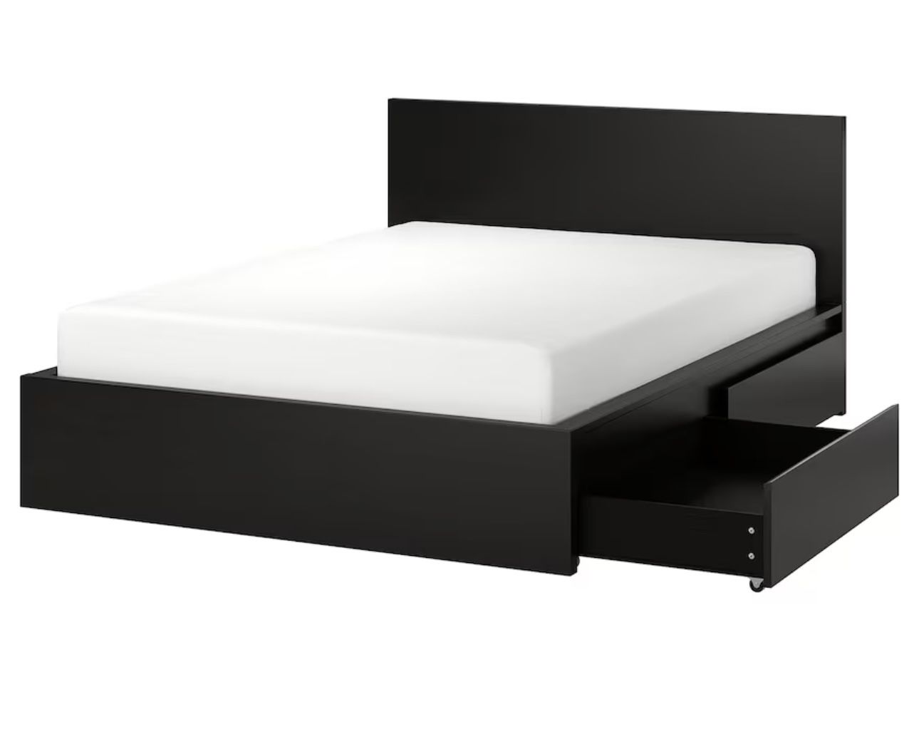 Ikea Malm Bed Frame With 2 Drawers