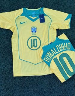Brazil Ronaldinho 2004 Reissue Jersey (NWT)