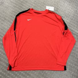 Nike Dri-Fit Long Sleeve Shirt Women Size L