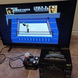 Wrestle Mania Steel Cage Challenge Plug n Play Game