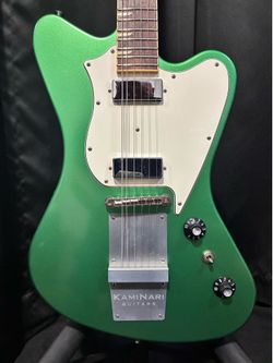 History Kaminari Solidbody Electric Guitar - Apple Green Metallic (2016) Good Condition