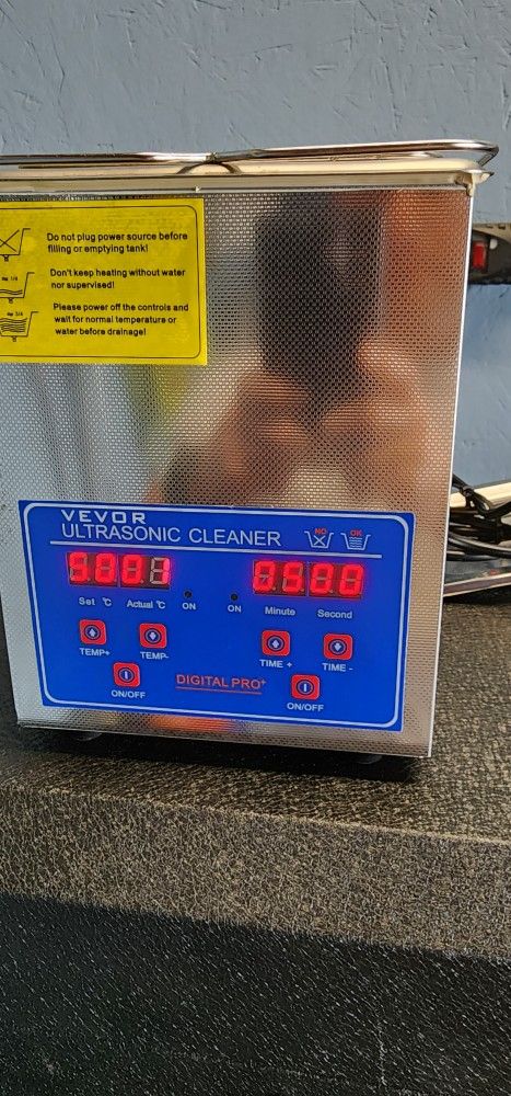 Ultrasonic Cleaner W/ Heat Option