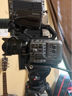 Sony FX6 with attachments