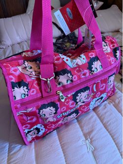 Betty boop duffle bag