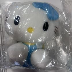 Blue Hello Kitty Plush 
