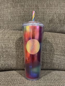 Starbucks Venti Rainbow Dome Tumbler