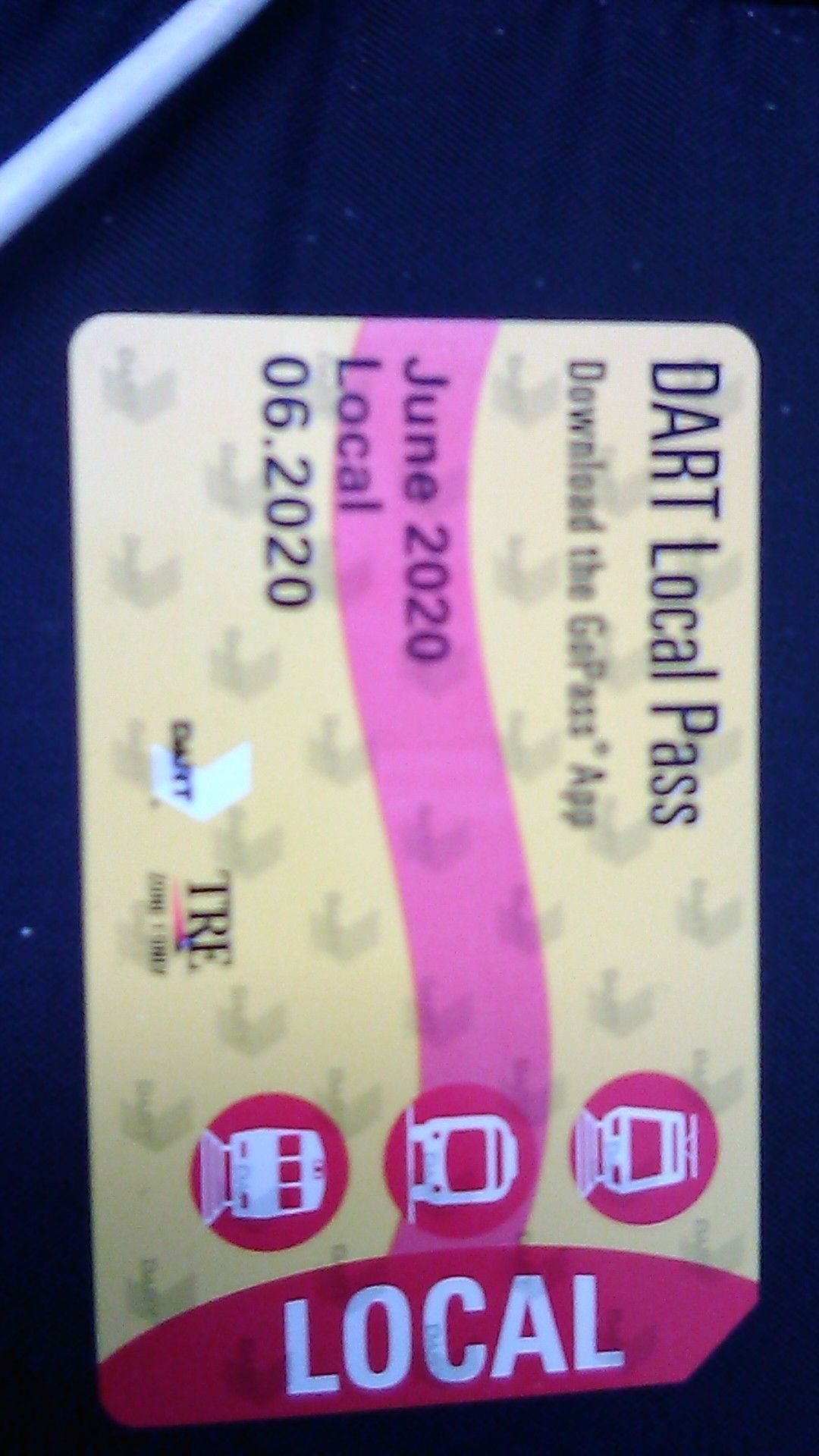 Dart June Monthly Bus Pass 2020