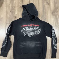 Hellstar airbrushed hoodie