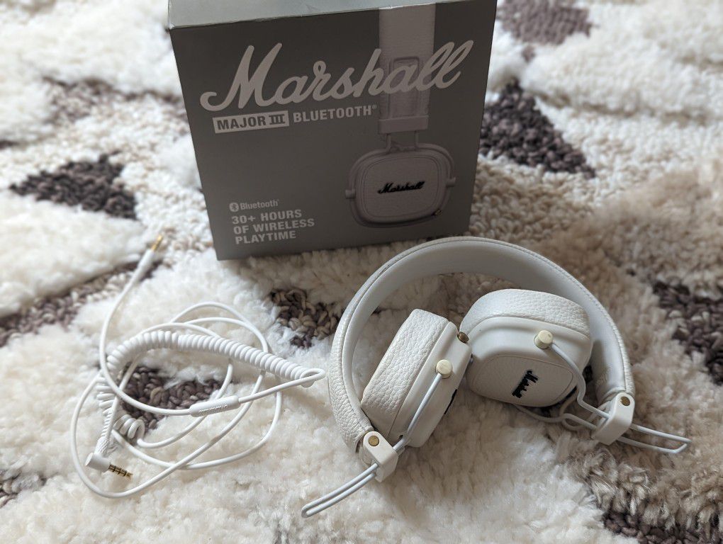 Marshall Major 3 Bluetooth Headphones 