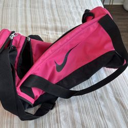 Pink Nike Duffle