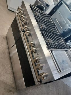 Jenn air 48inch dual fuel range stainless steel