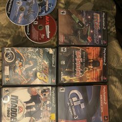 8 PS2 GAMES
