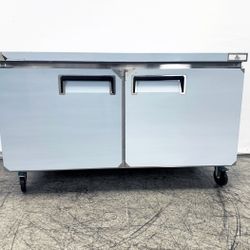 NSF 60 Ins Undercounter 2 Solid Doors Refrigerator AUR-15376