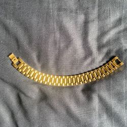 18K Rolex Bracelet Gold Filled