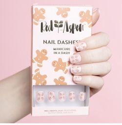 Red Aspen Nail Dashes 