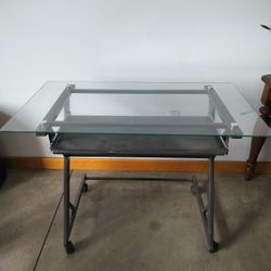 Glass Desk