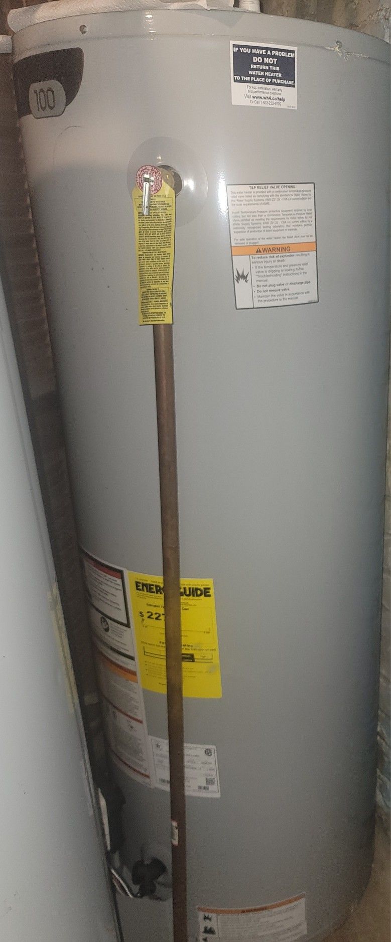 40 Gallon Has Water Heater