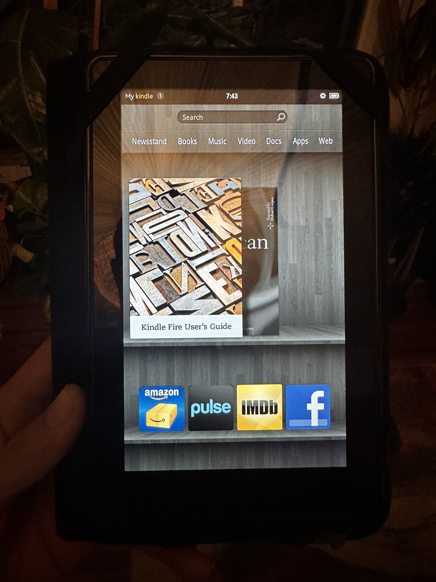 Kindle Fire (1st Generation) eBook Reader