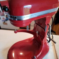 Kitchen Aid Mixer Pro 5 Red
