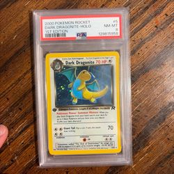 Team rockets 1st edition Drak Dragonite