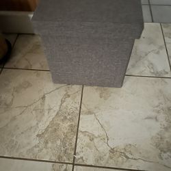 Foot Stool W/ Storage. 