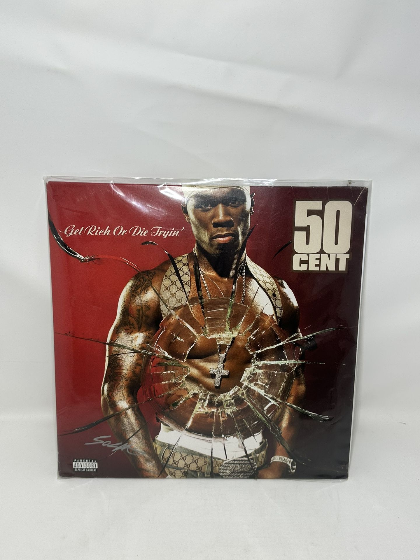 signed 50 Cent Album Get Rich Or Die Trying