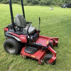 Toro Lawnmower Zero Turn 60 Inch Cut HD 2500 series