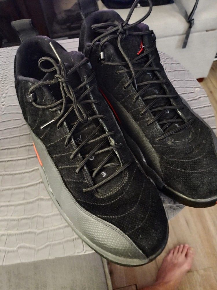 Jordan 12 low Max Orange size 14