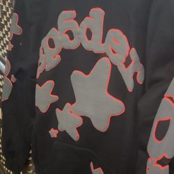 Sp5der Hoodie FW25 Supreme Blk,Navy,Creme 