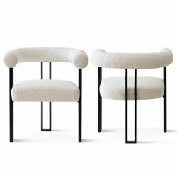 2 Comfortable dining chairs New assembled