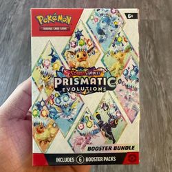 Pokémon Prismatic Evolutions Booster Bundle