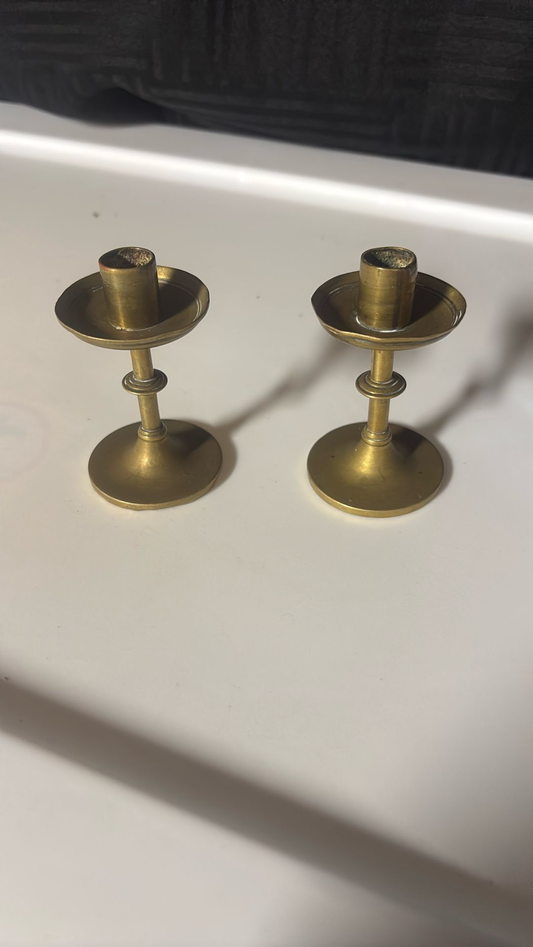 Gold Candle Holder