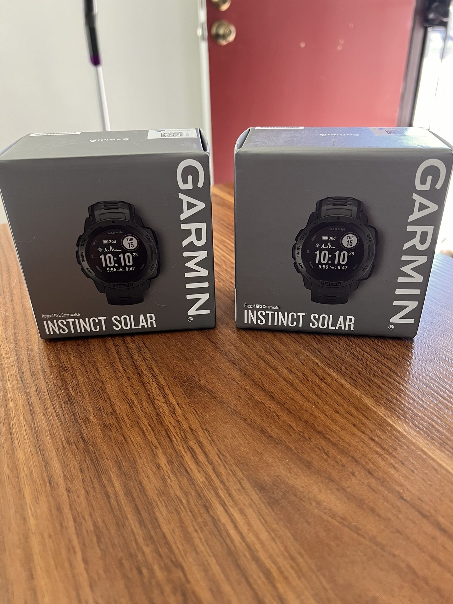 Garmin Instinct Solar Charging Smartwatch - Graphite GPS Rugged