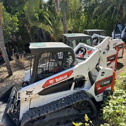 Bobcat Skid Steer Loader Compact Track Machine 
